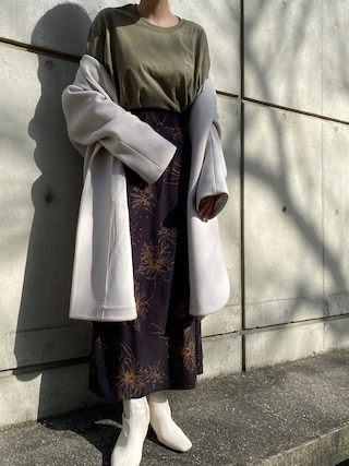 Mila Owen（ミラオーウェン）の「シャツカーブノーカラーコート（ノー