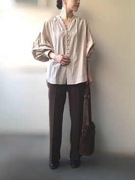 希々さん（レディース・157cm）の秋コーディネート