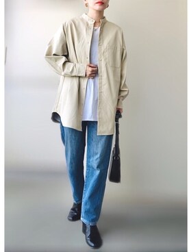 希々さん（レディース・157cm）の春コーディネート