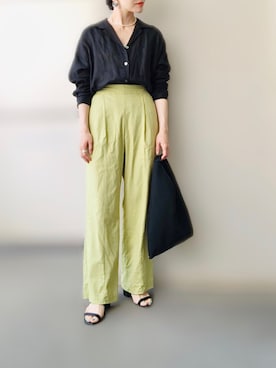 希々さん（レディース・157cm）の春コーディネート