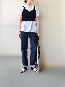 希々さん(レディース・157cm)の春コーディネート