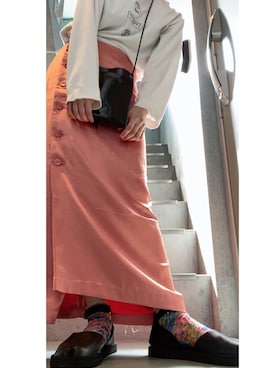 「TACASI（タキャシ）のアイテム」を使った、eikoさん（レディース・160cm）の春コーディネート