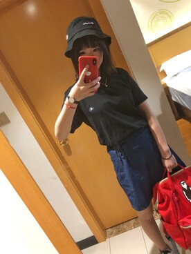 「travel」｜「アイテム（腕時計）」を使った、usbrellaさん（レディース・160cm）の春コーディネート
