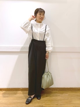 MiCAさん（レディース・155cm）の春コーディネート