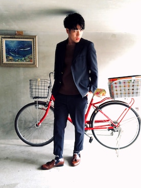 「アイテム（フォーマルスーツ/小物）」を使った、koyotipさん（メンズ・173cm・20代）の春コーディネート