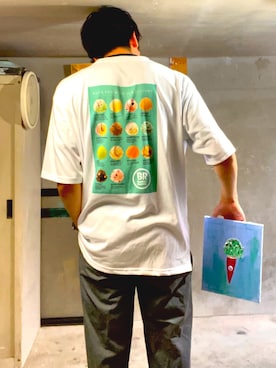「グローバルワーク(GLOBAL WORK)」｜koyotipさん（メンズ・173cm・20代）の夏コーディネート