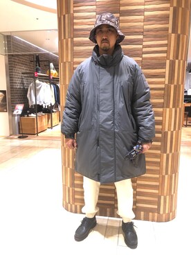 ダウンジャケット コートを使った ワイルド系 の人気ファッションコーディネート Wear