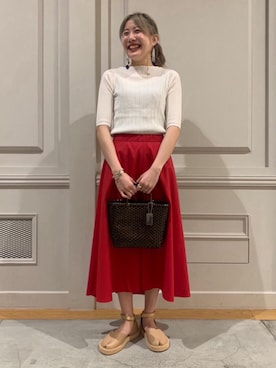 MAI SUZUKIさん（レディース・160cm）の春コーディネート