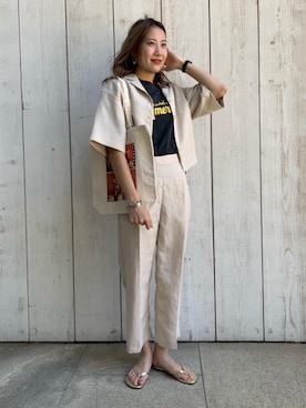 MAI SUZUKIさん（レディース・160cm）の夏コーディネート