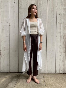 MAI SUZUKIさん（レディース・160cm）の夏コーディネート