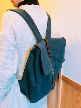 「BAG WORKS（バッグワークス）のアイテム」を使った、W(`0`)Wさん（レディース・162cm）の春コーディネート