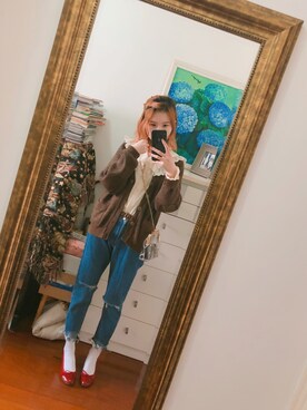 Mio哥哥さん（レディース・160cm）の春コーディネート