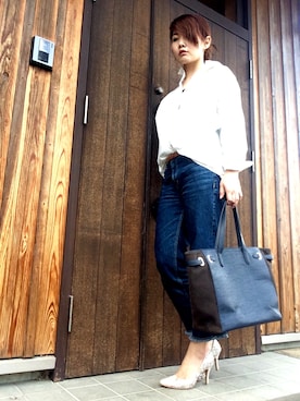 Tomomi さん（レディース・159cm）の春コーディネート