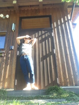 Tomomi さん（レディース・159cm）の夏コーディネート