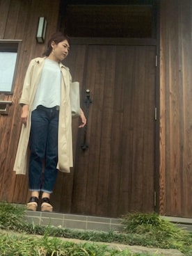 Tomomi さん（レディース・159cm）の夏コーディネート