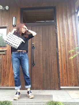 Tomomi さん（レディース・159cm）の夏コーディネート