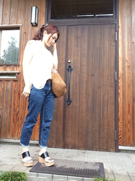 Tomomi さん（レディース・159cm）の夏コーディネート