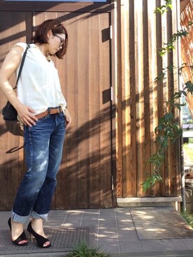 Tomomi さん(レディース・159cm)の夏コーディネート