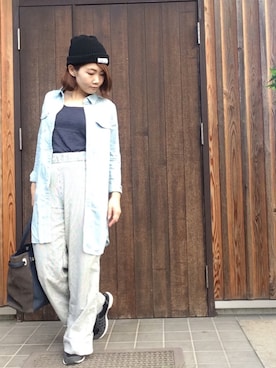 Tomomi さん（レディース・159cm）の秋コーディネート