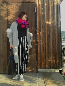 「Arpege（アルページュ）のアイテム」を使った、Tomomi さん（レディース・159cm）の秋コーディネート