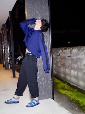 RYONCHYさん（メンズ・169cm）の秋コーディネート