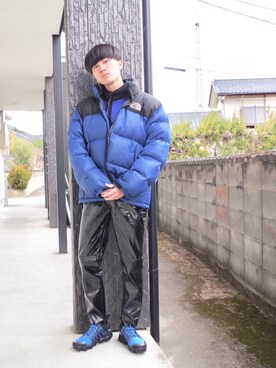 「アイテム（ピアス（両耳用））」を使った、RYONCHYさん（メンズ・169cm・20代）の冬コーディネート