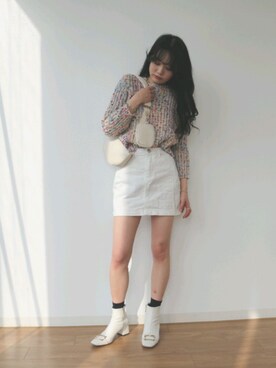 annaさん（レディース・163cm）の春コーディネート