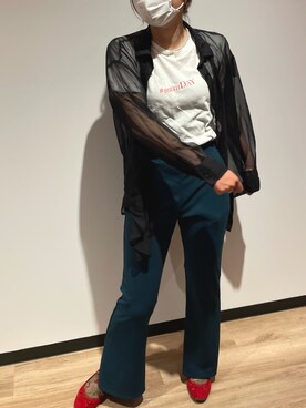 「Shine（シャイン）のアイテム（アクセサリー）」を使った、わかさん（レディース・160cm）の夏コーディネート