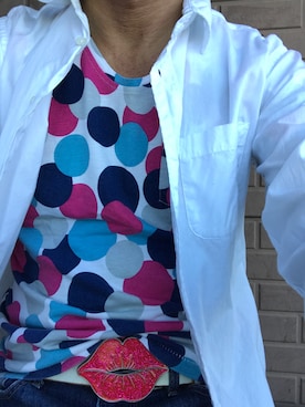 「ALMAS（アルマス）のアイテム」を使った、michi-michiさん（メンズ・165cm）の秋コーディネート