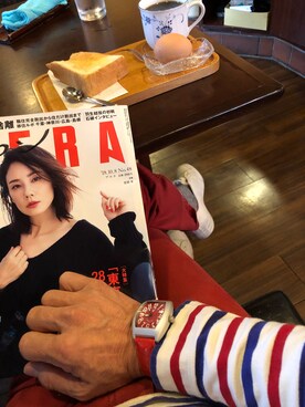 「アイテム（腕時計）」を使った、michi-michiさん（メンズ・165cm・50代）の秋コーディネート