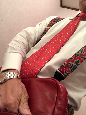「アイテム（腕時計）」を使った、michi-michiさん（メンズ・165cm・50代）の冬コーディネート