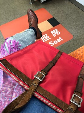 「LAGASHA（ラガシャ）のアイテム」を使った、michi-michiさん（メンズ・165cm）の冬コーディネート