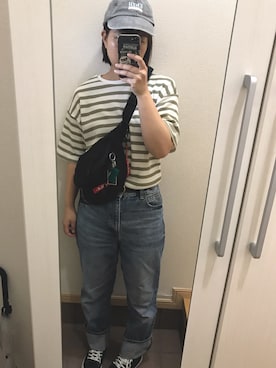 Mikariさん（レディース・155cm）の夏コーディネート