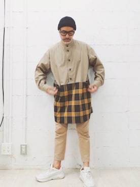 「masterkey（マスターキー）のアイテム」を使った、YosaKuginoさん（メンズ・176cm）の春コーディネート