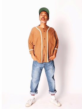 「masterkey（マスターキー）のアイテム」を使った、YosaKuginoさん（メンズ・176cm）の夏コーディネート