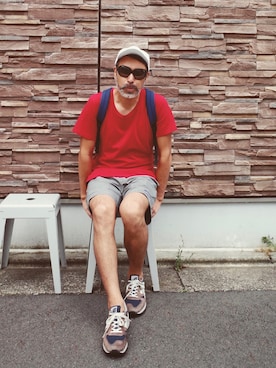 「MARTIN MARGIELA（マルタンマルジェラ）のアイテム」を使った、YosaKuginoさん（メンズ・176cm）の夏コーディネート