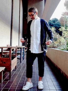 「masterkey（マスターキー）のアイテム」を使った、YosaKuginoさん（メンズ・176cm）の秋コーディネート