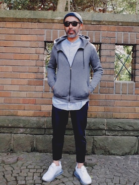 「UNDERCOVER（アンダーカバー）のアイテム」を使った、YosaKuginoさん（メンズ・176cm）の春コーディネート