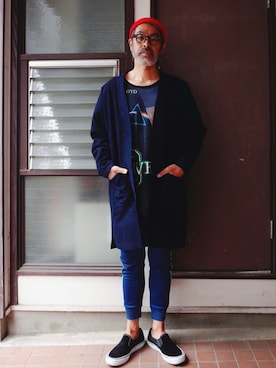 「masterkey（マスターキー）のアイテム」を使った、YosaKuginoさん（メンズ・176cm）の春コーディネート
