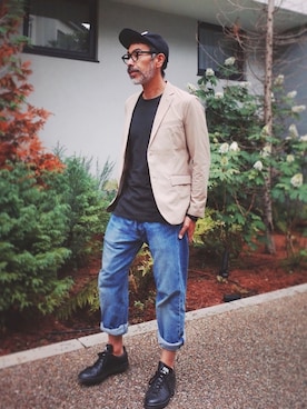 「rag & bone（ラグアンドボーン）のアイテム（トップス）」を使った、YosaKuginoさん（メンズ・176cm）の春コーディネート