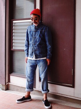 LEVIS MADE&CRAFTED TYPE II WORN