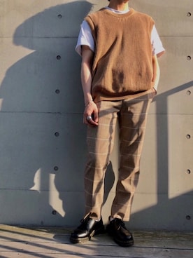 「アイテム（バングル/リストバンド）」を使った、まるさん（メンズ・171cm・20代）の春コーディネート