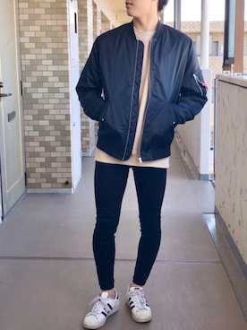 まるさん（メンズ・171cm）の秋コーディネート