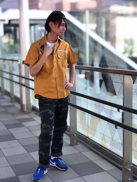 「ぼうしかぶってみた」｜だいちさん（メンズ・173cm）の夏コーディネート