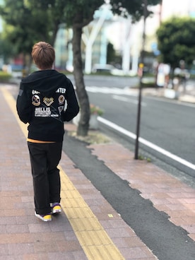 「うしろ姿」｜だいちさん（メンズ・172cm）の秋コーディネート