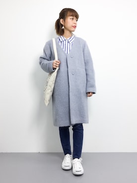 saya☺︎さん（レディース・149cm）の冬コーディネート