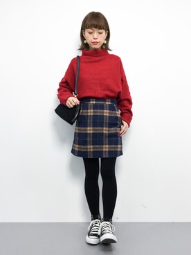 saya☺︎さん（レディース・149cm）の冬コーディネート