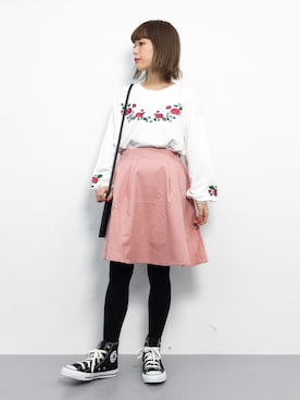 saya☺︎さん（レディース・149cm）の冬コーディネート