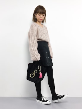 saya☺︎さん（レディース・149cm）の冬コーディネート