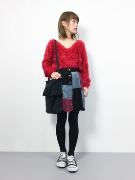 saya☺︎さん（レディース・149cm）の冬コーディネート